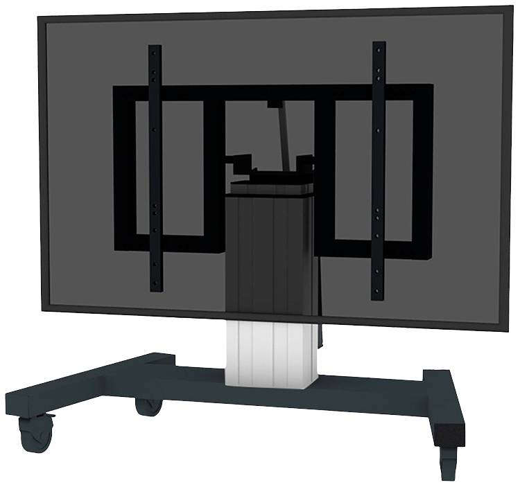 Neomounts PLASMA-M2550TSILVER TV-Rollwagen 106,7 cm (42") - 254,0 cm (100") Bodenständer, Starr, Neigbar