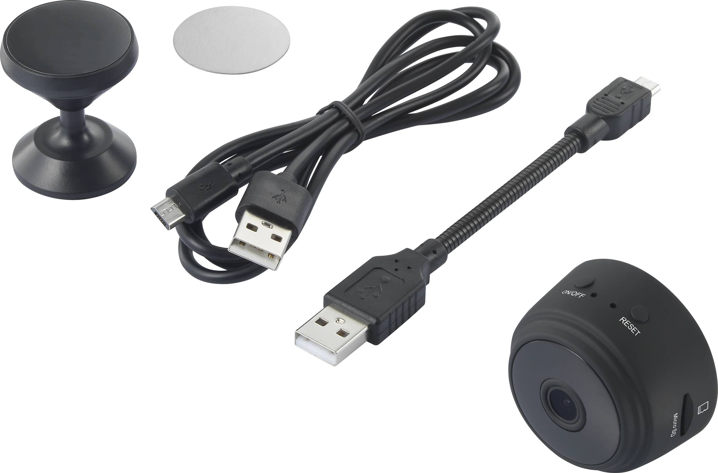 Sygonix SY-4415338 Überwachungskamera 128 GB 1920 x 1080 Pixel