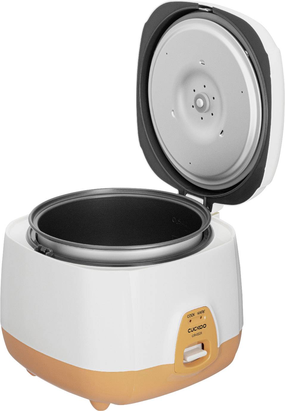 Cuckoo CR-0331 Reiskocher Weiß, Orange