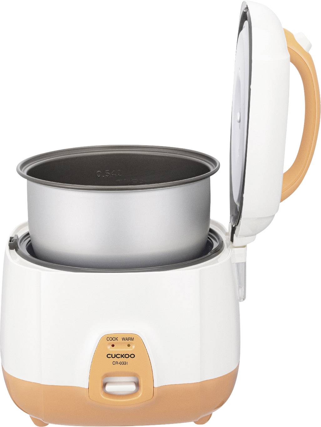 Cuckoo CR-0331 Reiskocher Weiß, Orange