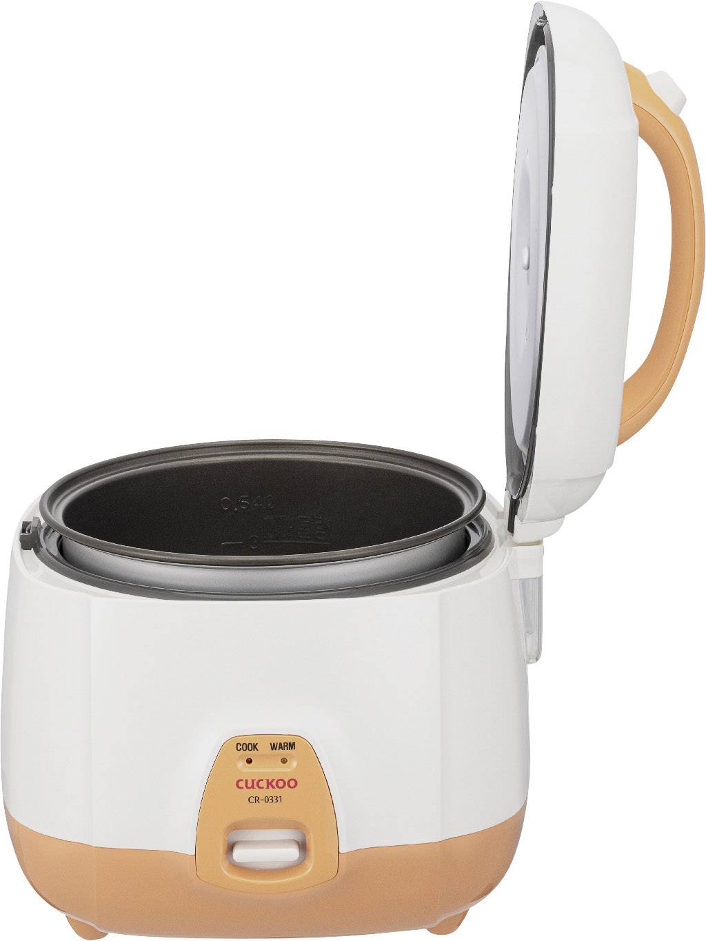 Cuckoo CR-0331 Reiskocher Weiß, Orange