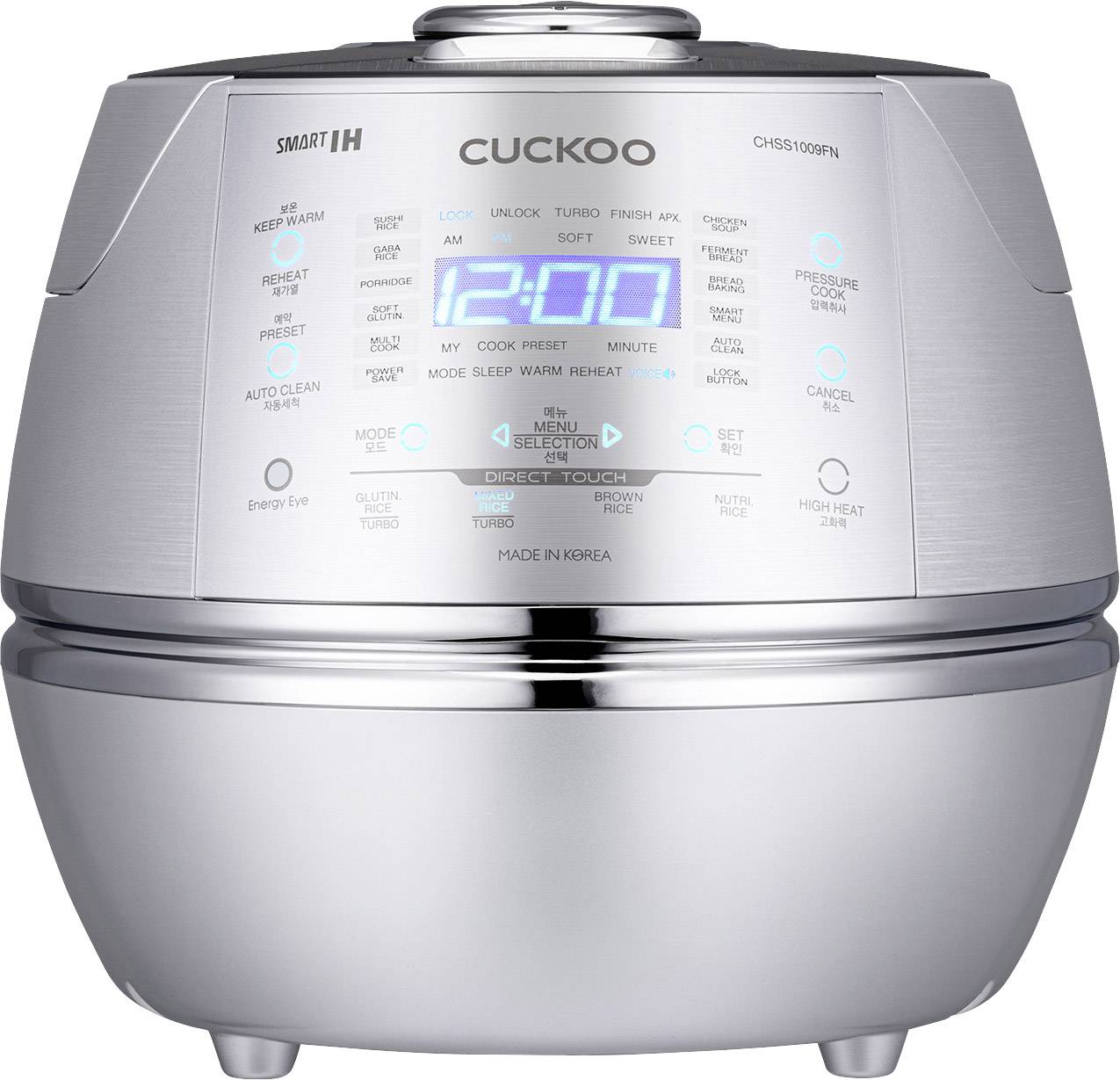 Cuckoo CRP-CHSS1009FN Reiskocher Weiß, Gold