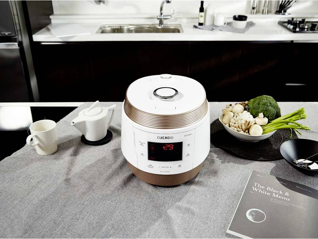 Cuckoo CMC-QSB501S Multikocher Weiß, Kupfer