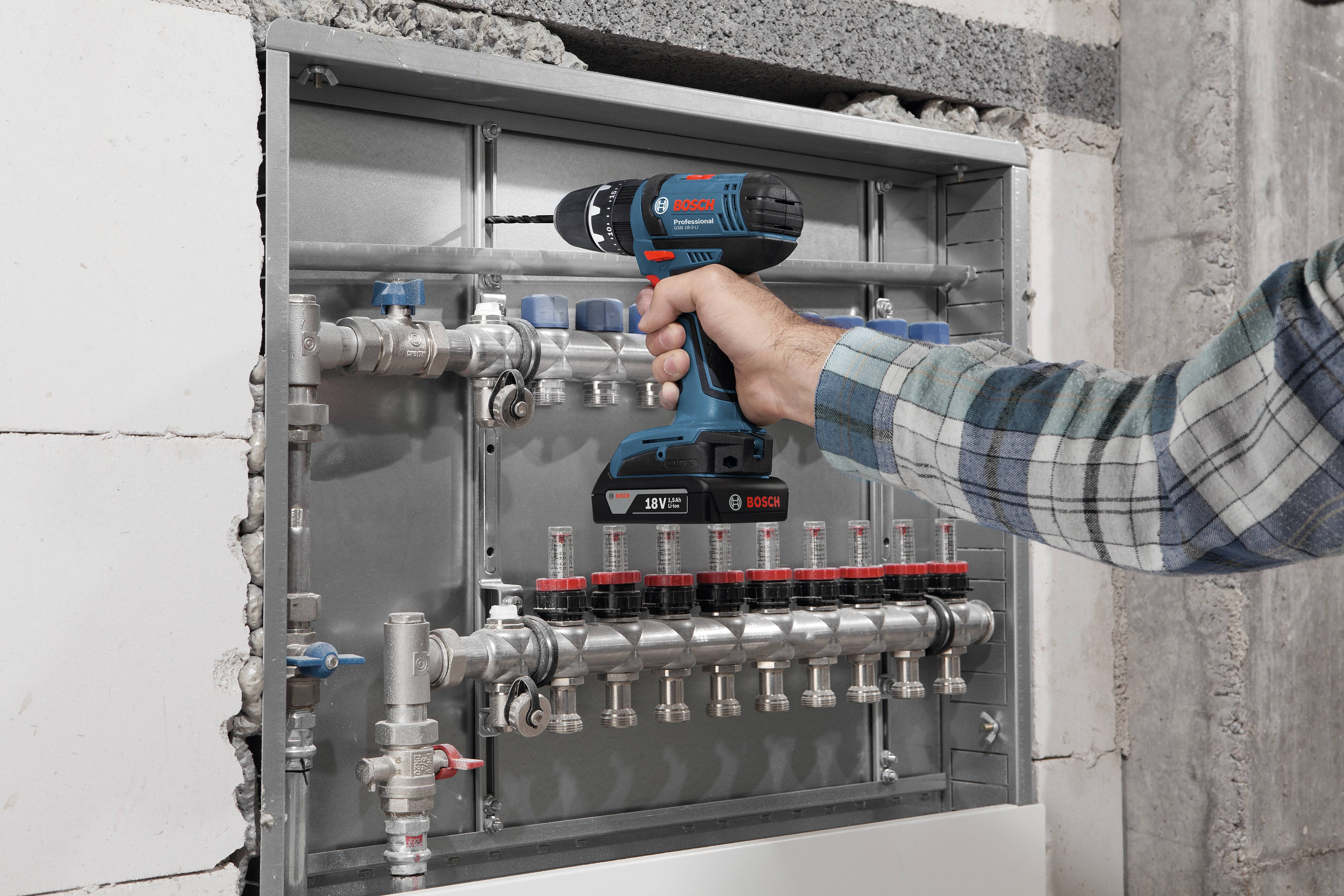 Bosch Professional GSB 18-2-LI 2-Gang-Akku-Schlagbohrschrauber