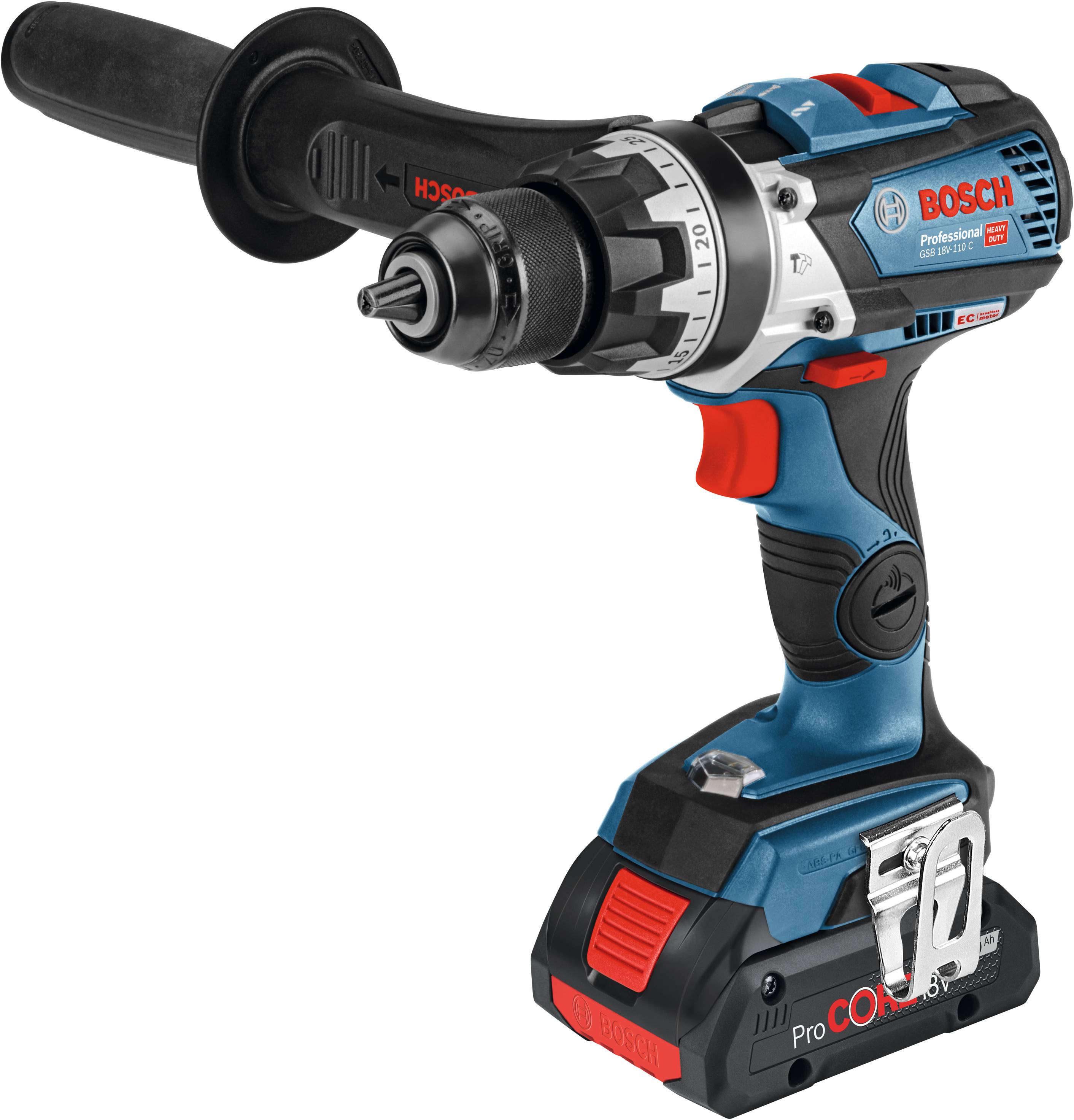 Bosch Professional GSB 18V-110 C Solo -Akku-Schlagbohrschrauber ohne Akku, ohne Ladegerät