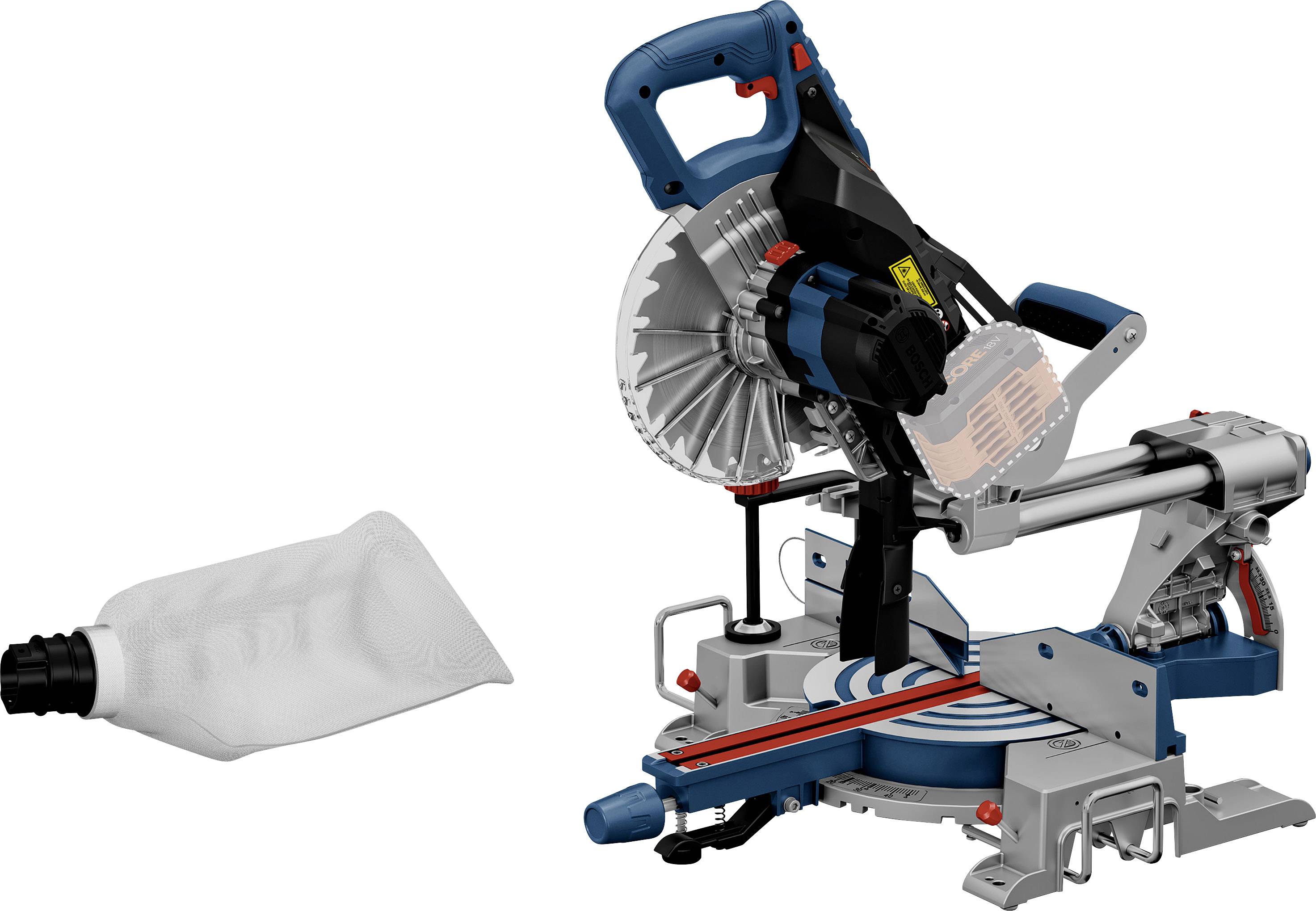 Bosch Professional BITURBO GCM 18V-216 Solo Akku-Kapp- und Gehrungssäge bürstenlos 216 mm 30 mm 1600 W