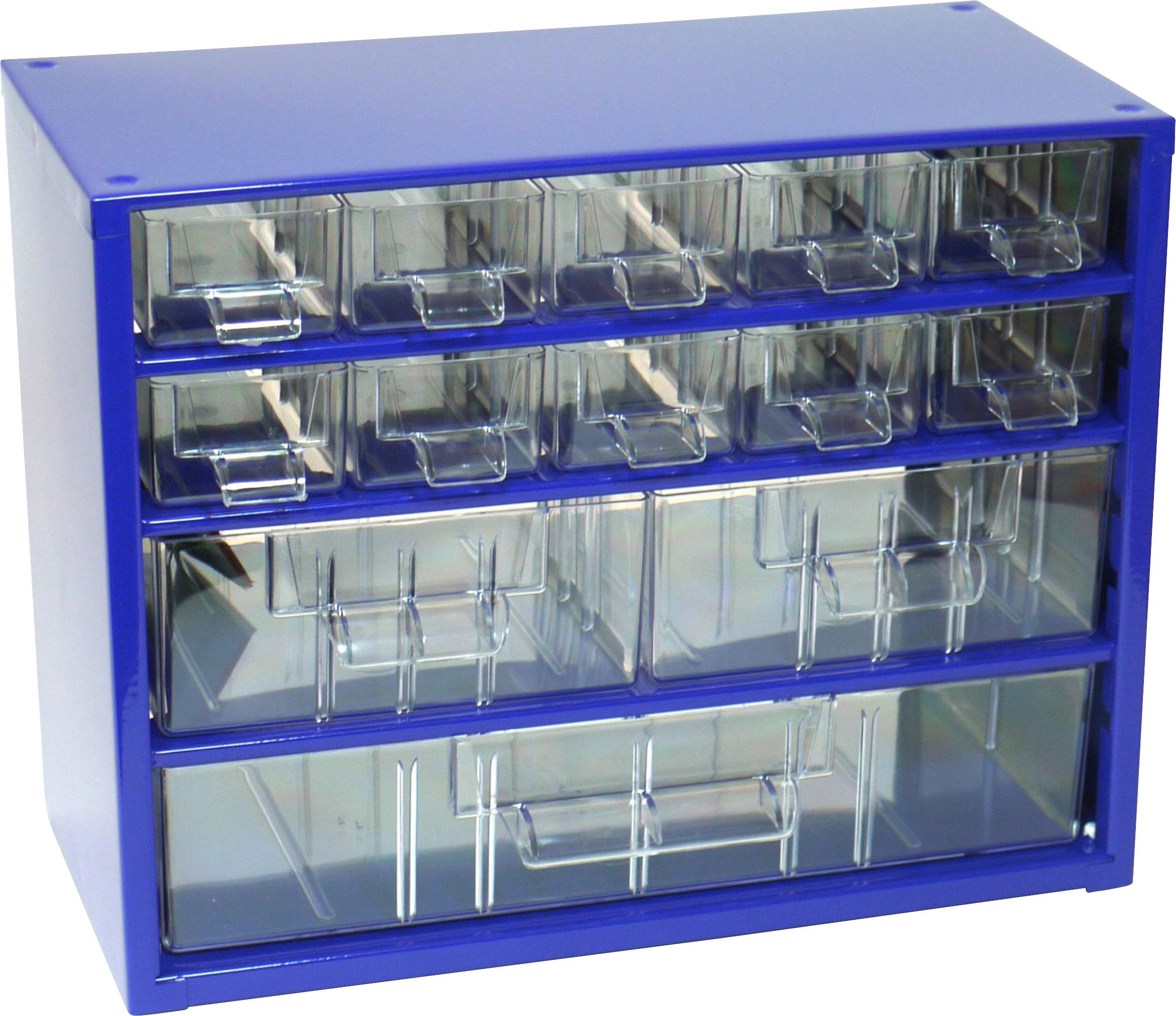 MARS Svratka Werkstatt-Magazin (B x H x T) 306 x 238 x 155mm Anzahl Fächer: 13 feste Unterteilung Inhalt 1St.