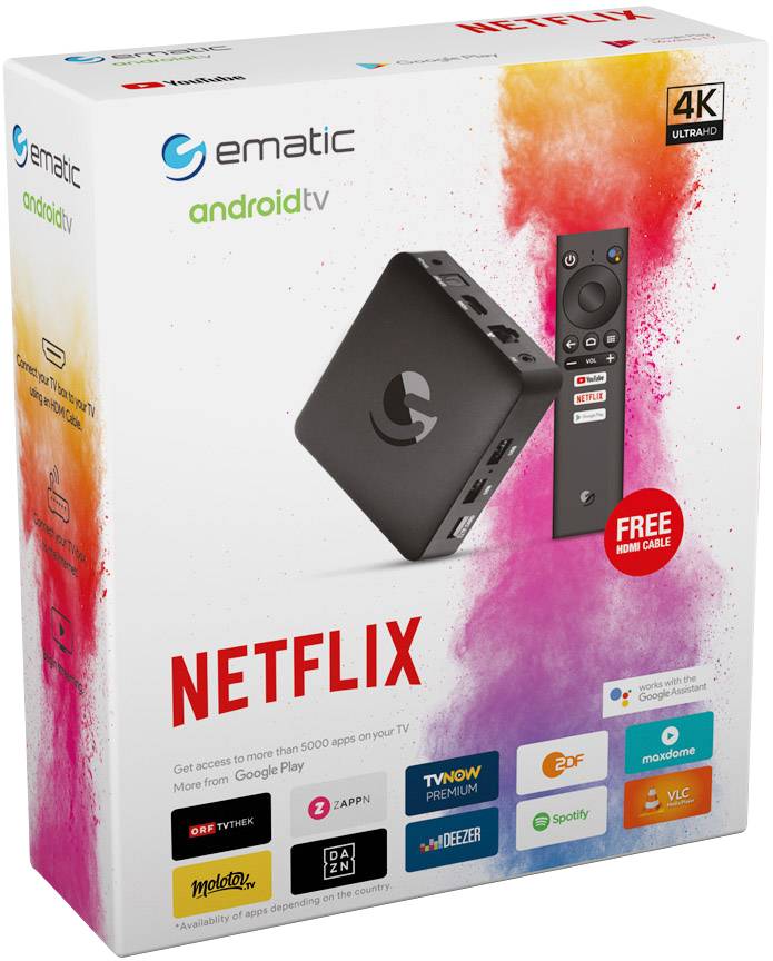 Strong SRT 202EMATIC Streaming Box Netzwerkanschluss