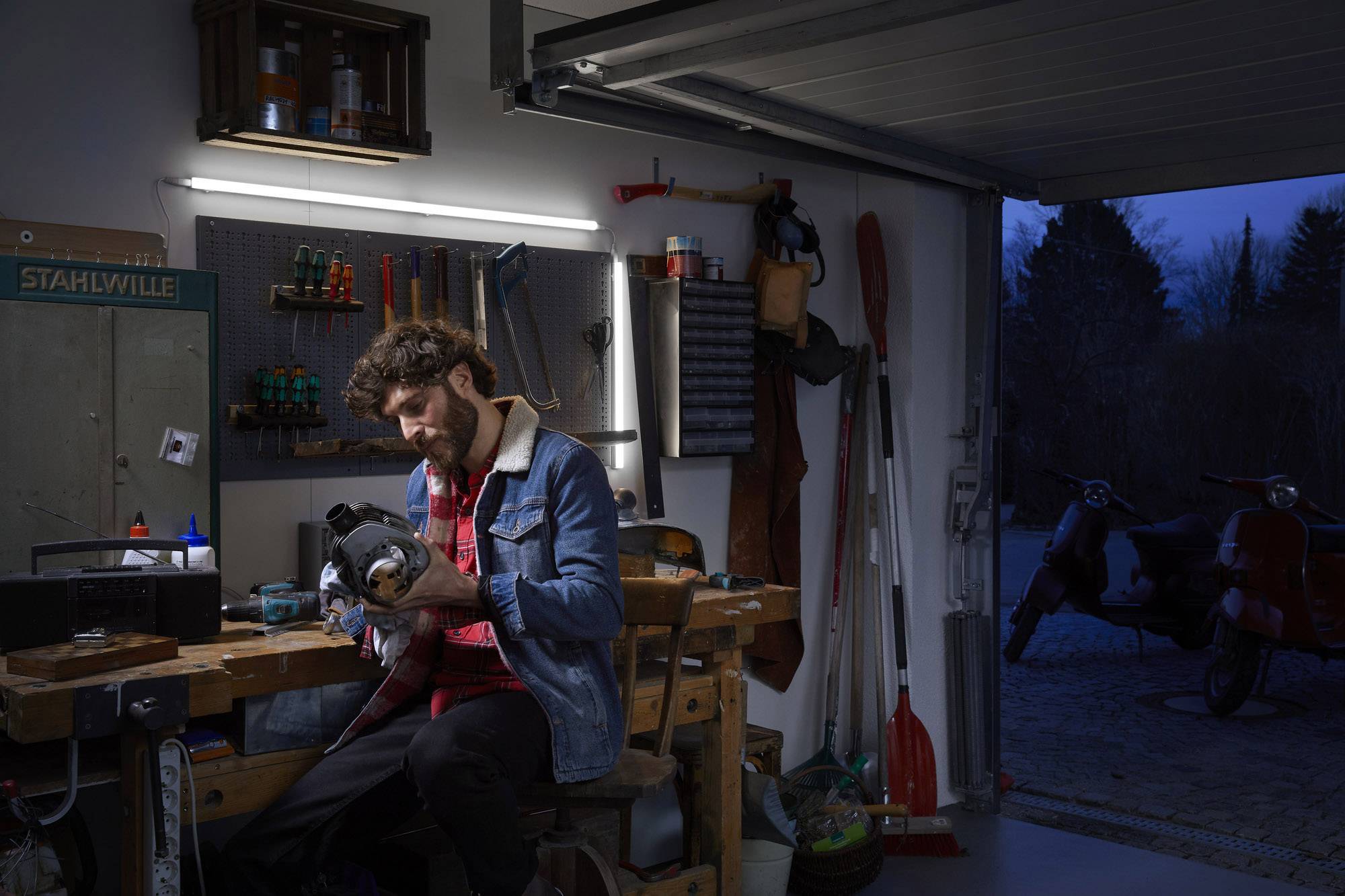 LEDVANCE LED Switch Batten L LED-Unterbauleuchte LED LED fest eingebaut 14W Warmweiß