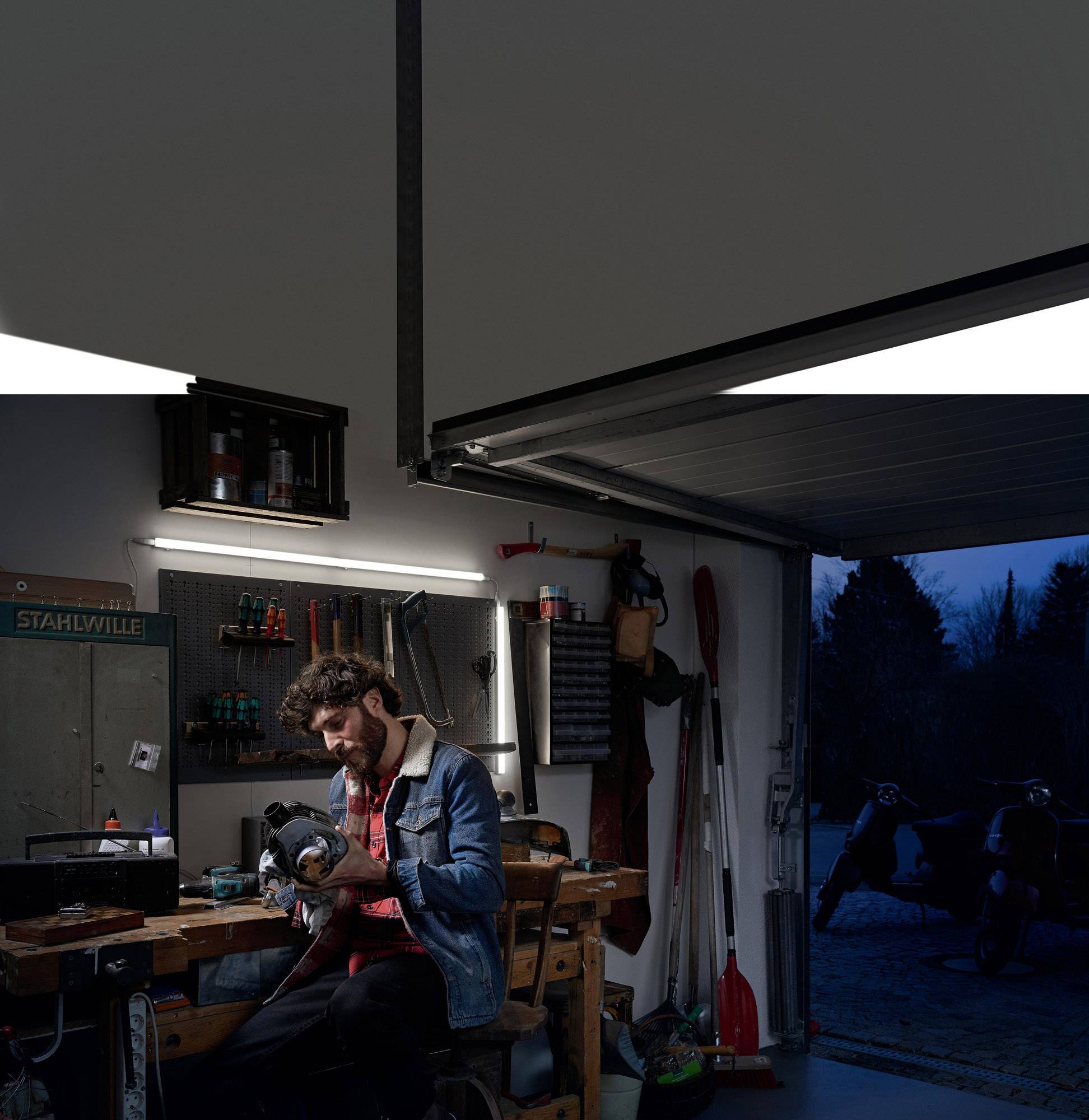 LEDVANCE LED Switch Batten L LED-Unterbauleuchte LED LED fest eingebaut 14W Warmweiß