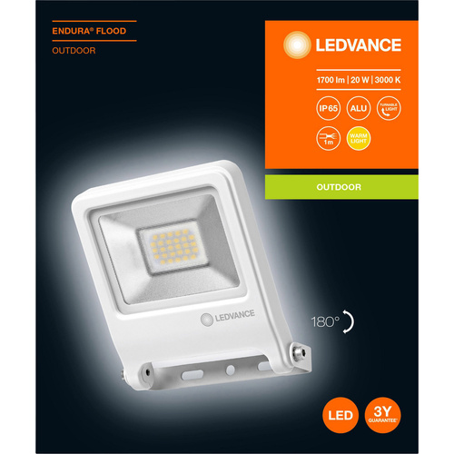 LEDVANCE ENDURA® FLOOD Warm White L 4058075239630 LED-Außenstrahler 20 W