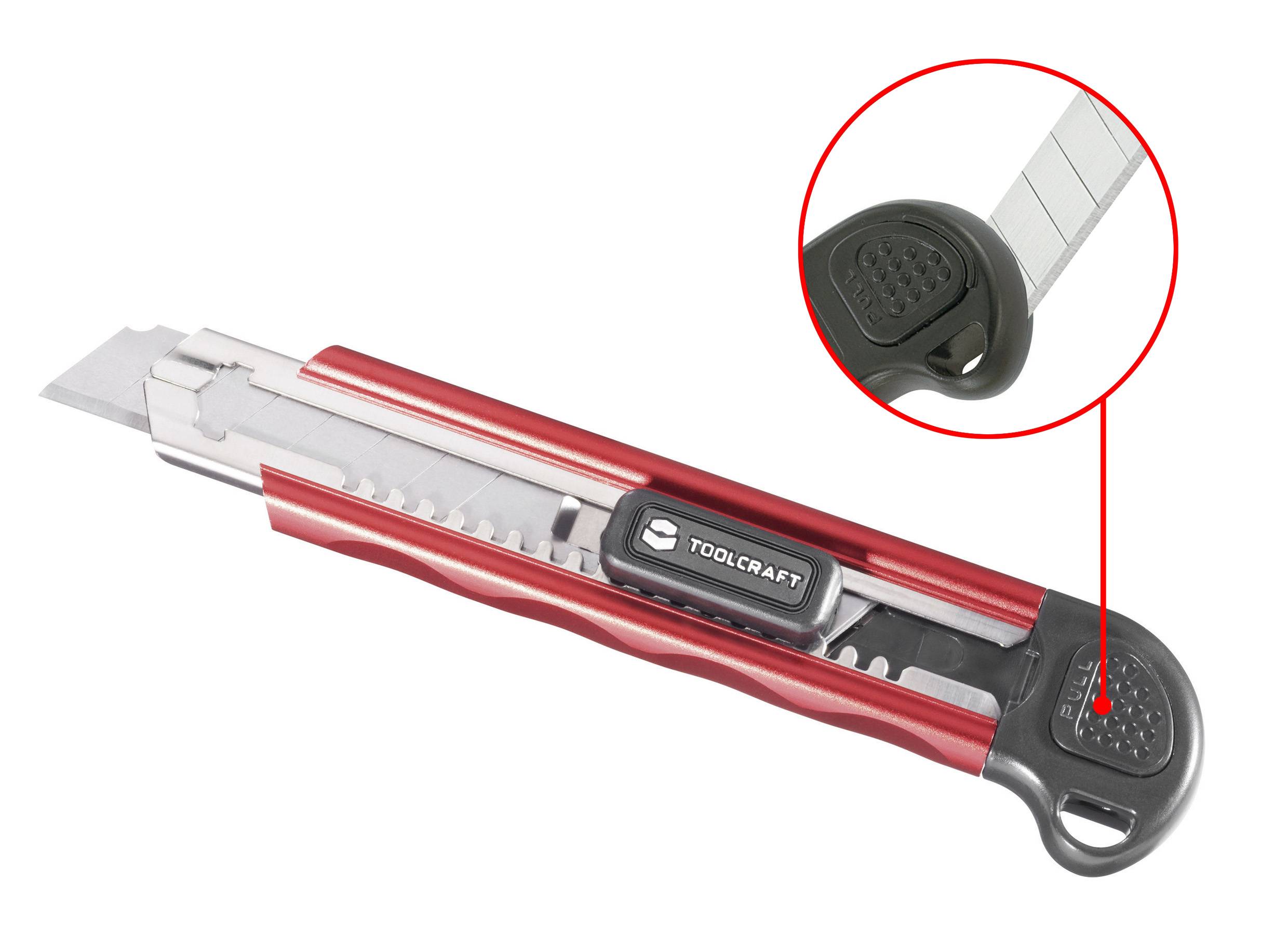 TOOLCRAFT TO-6623454 Cutter Messer 18mm Aluminium 1St.