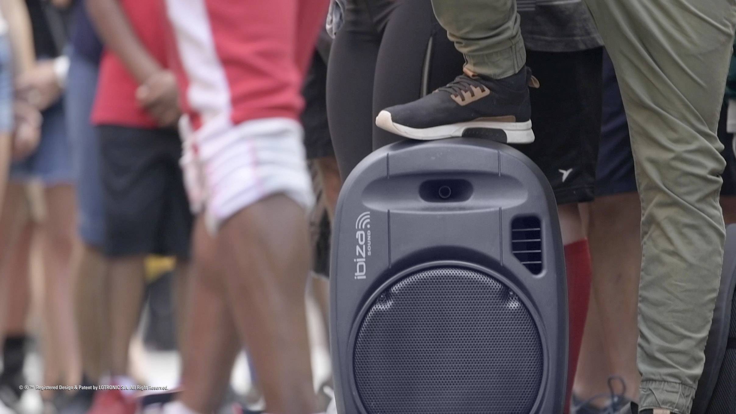 Ibiza Sound PORT12VHF-MKII Mobiler PA Lautsprecher 30.48 cm 12 Zoll 1 St.