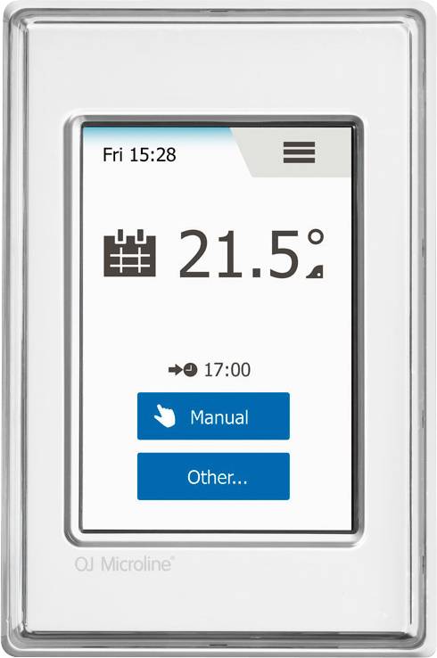 OJ Electronics OCD6 Fußbodenregler Unterputz 0 bis 40°C