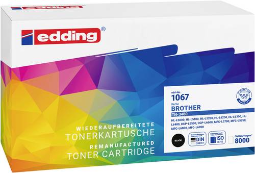 Edding Toner ersetzt Brother TN-3480 Kompatibel Schwarz 8000 Seiten EDD-1067 18-1067