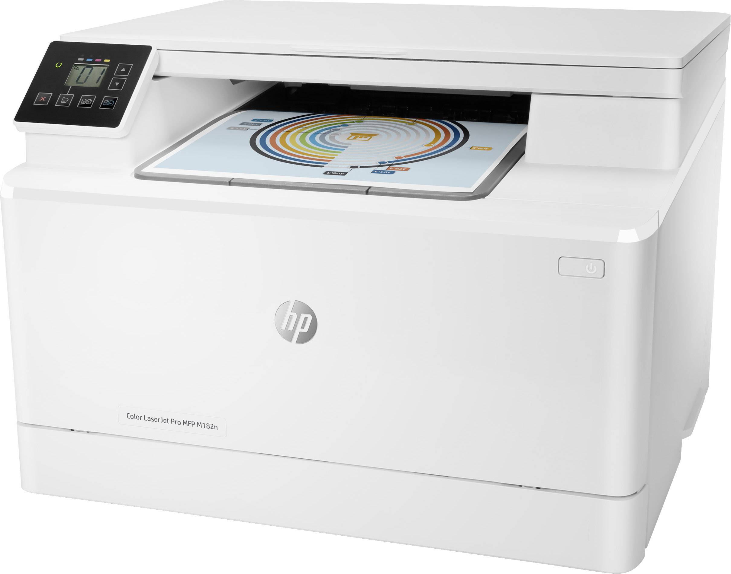 HP Color LaserJet Pro MFP M182n Multifunktionsdrucker Laser Farbe A4 Drucker, Scanner, Kopierer LAN, USB