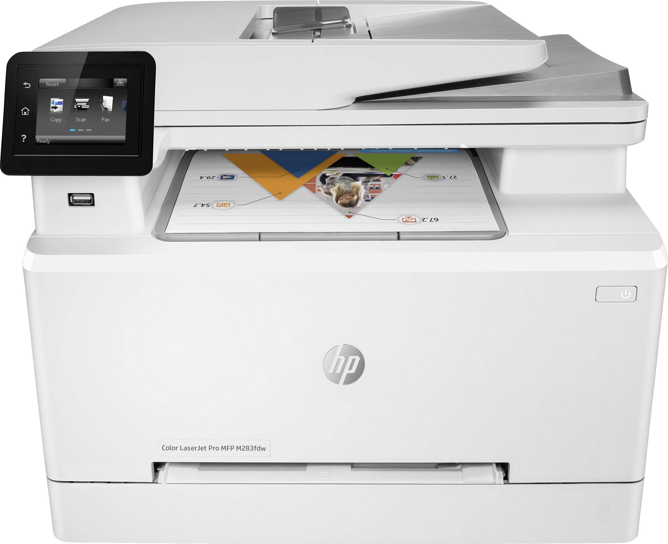 HP Color LaserJet Pro MFP M283fdw - Multifunktionsdrucker - Farbe - Laser - Legal (216 x 356 mm)