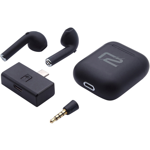 Ready2 R2GMSWTWS Gaming In Ear Headset Bluetooth® Stereo Schwarz