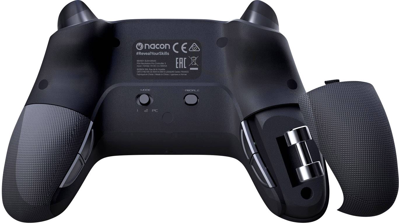 Nacon PS4 Revolution Pro Controller 3 Gamepad PlayStation 4, PC Schwarz
