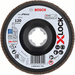 Bosch Accessories 2608621770 X-LOCK Fächerschleifscheibe Durchmesser 125 mm