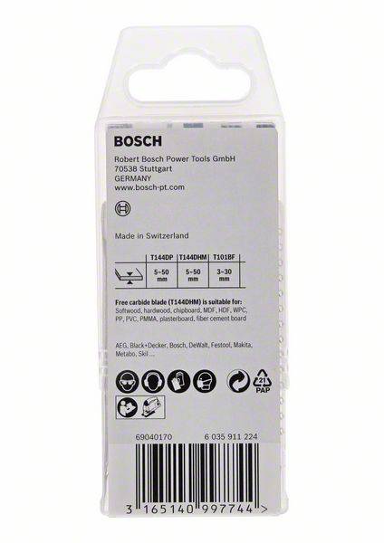 Bosch Accessories 2607011436 JSB, Holz, 15er-Pack 15St.