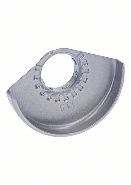 Metallscheibe mit zentralem Loch und gezacktem Rand, auf dem '115' steht, vermutlich ein Bestandteil eines Werkzeugs oder einer Maschine.