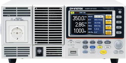 GW Instek ASR-2050 Euro Labornetzgerät, einstellbar 0.1 - 500V 10mA - 5A 500W Anzahl Ausgänge 1 x