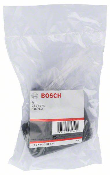 Ersatzteilverpackung von Bosch, sichtbar sind Modellnummern 'GBS 75 AE' und 'PBS 75 A', mit Barcode und Artikelnummer.