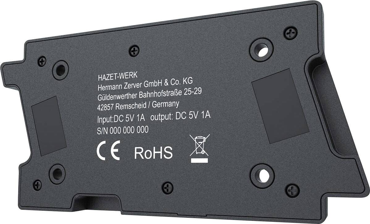 Hazet 1979WP-1 Ladegerät Schwarz