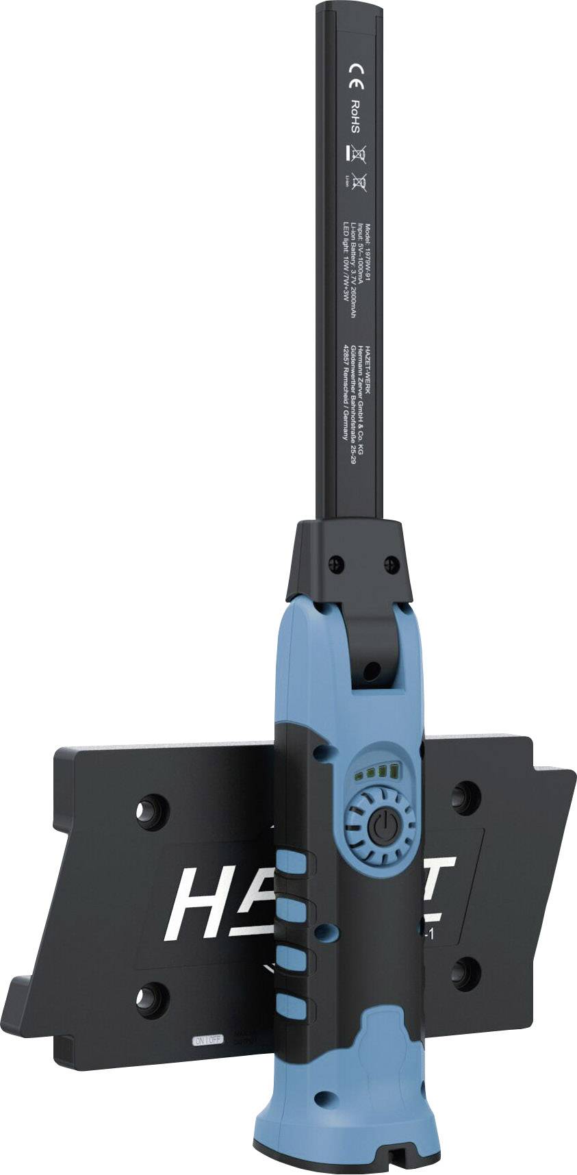 Hazet 1979WP-1 Ladegerät Schwarz