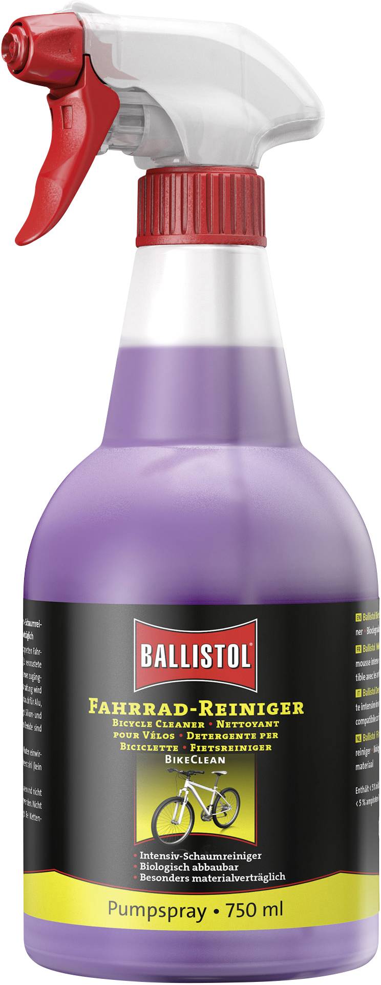 Ballistol BikeClean Fahrradreiniger 28160 750ml