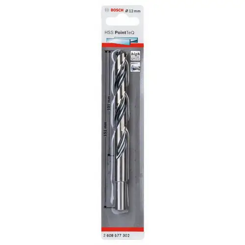 Bosch Accessories 2608577302 Metall-Spiralbohrer 12mm 1St. Bosch Accessories 2608577302 Metall-Spiralbohrer 12mm 1St.