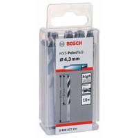 Bosch Accessories 2608577211 Metall-Spiralbohrer 4.30mm 10St. Bosch Accessories 2608577211 Metall-Spiralbohrer 4.30mm 10St.