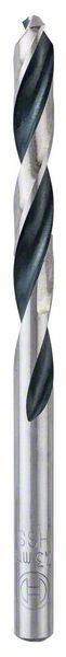 Metallbohrer mit zwei spiralförmigen Schneidkanten, geeignet für Bohren in Metallen wie Stahl und Aluminium.