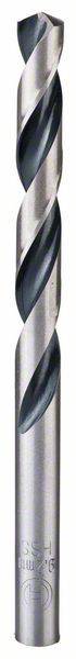Metallbohrer mit Spiralrillen, geeignet zum Bohren in Metalloberflächen. Hergestellt aus robustem Stahl für langlebigen Einsatz.