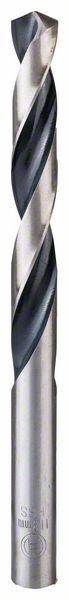 Metallbohrer mit zwei spiralförmigen Rillen, geeignet für präzises Bohren in Metalloberflächen.