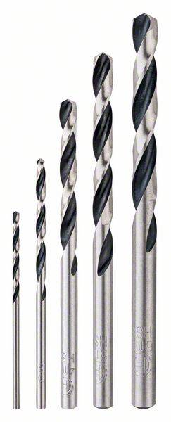 Bosch Accessories 2608577345 Metall-Spiralbohrer-Set 3 mm, 4 mm, 5 mm, 6 mm, 2mm 1 Set