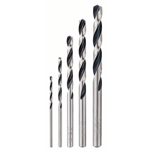Bosch Accessories 2608577345 Metall-Spiralbohrer-Set 3 mm, 4 mm, 5 mm, 6 mm, 2mm 1 Set Bosch Accessories 2608577345 Metall-Spiralbohrer-Set 3 mm, 4 mm, 5 mm, 6 mm, 2mm 1 Set