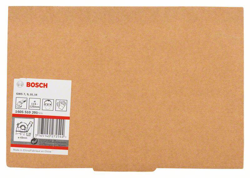 Bosch Accessories Führungsschlitten mit Absaugstutzen zum Trennen, 115 / 125mm (vor 2009) 1605510291