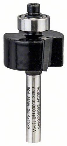 Bosch Accessories Falzfräser 6 mm, D1 25,4 mm, L 12,4 mm, G 54 mm 2608628449