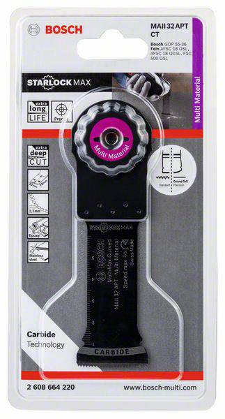 Bosch Accessories 2608664220 2608664220 Carbide Tauchsägeblatt-Set 32 mm 1 St.