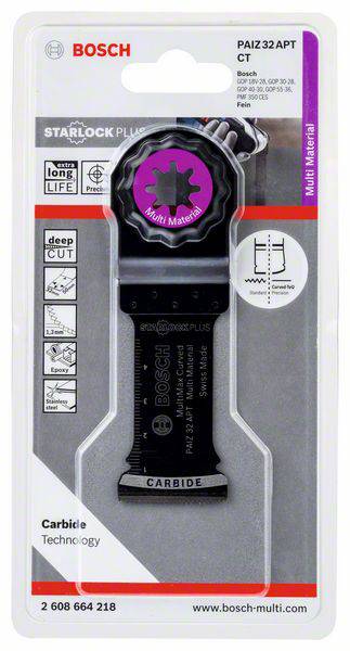 Bosch Accessories 2608664218 2608664218 Carbide Tauchsägeblatt 32 mm 1 St.