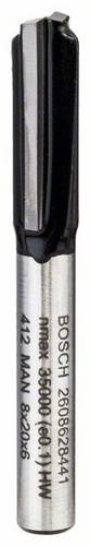 Bosch Accessories 2608628441 Nutfräser Länge 51 mm Produktabmessung, Ø 7.90 mm