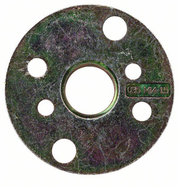 Bosch Accessories Rundmutter mit M 14 x 1,5 Feingewinde, Durchmesser: 115/125mm 2608000C23