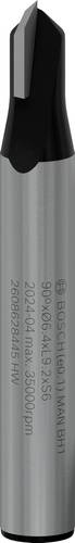Bosch Accessories V-Nutfräser 6 mm, D1 6,35 mm, L 16 mm, G 48 mm, 90° 2608628445