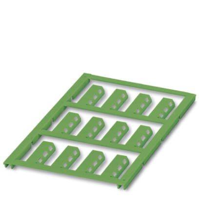 Phoenix Contact 0825343 UC-WMTBA (24X5) GN Beschriftungsschild Montage-Art: Kabelbinder Grün Anzahl Markierer: 120 10St.