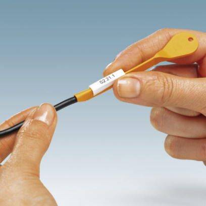 Phoenix Contact 0827748 UC-WMCO 4,9 (21X5) YE Beschriftungsschild Montage-Art: aufschieben Gelb Anzahl Markierer: 120 5St.