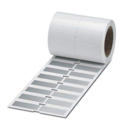 Phoenix Contact 0830616 EML-HA (40X15)R SR Etiketten für Thermotransferdrucker Montage-Art: aufkleben Silber Anzahl Markierer