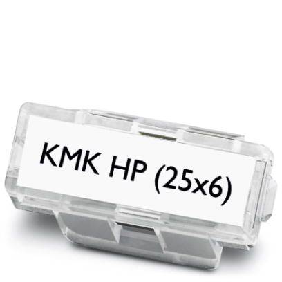 Phoenix Contact 0830720 KMK HP (25X6) Kennzeichnungsträger Montage-Art: Kabelbinder Transparent 100 St.