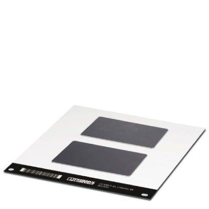 Phoenix Contact 0831595 LS-EMLP-AL (100X60) BK Gerätemarkierung Montage-Art: aufkleben Schwarz Anzahl Markierer: 10 5St.